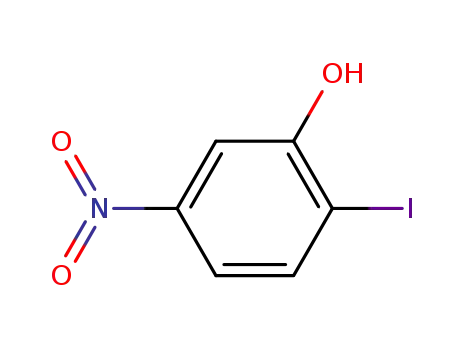 Molecular Structure of 197243-46-2 (2-IODO-5-NITROPHENOL)