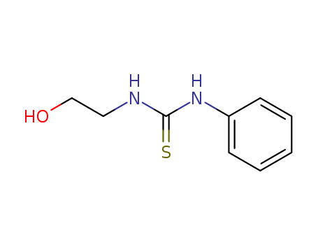 Thiourea,N-(2-hydroxyethyl)-N'-phenyl- cas  102-12-5