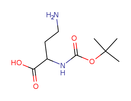 4-Amino-2- [ (1,1-dimethylethoxy)carbonyl]amino]butanoic acid