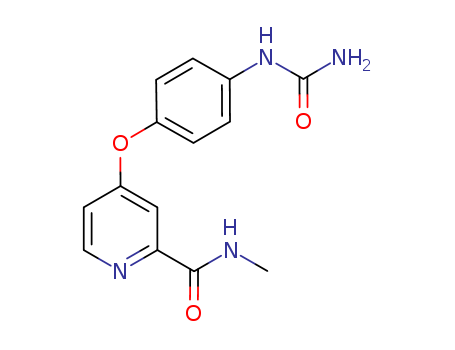 N-methyl-4-(4-ureidophenoxy)picolinamide