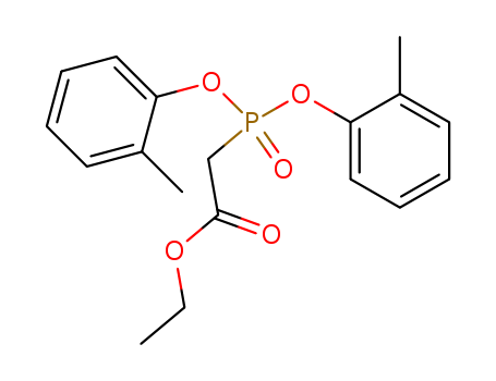 ethyl 2-bis(2-methylphenoxy)phosphorylacetate