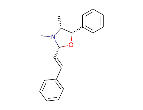 (2R,4R,5S)-3,4-Dimethyl-5-phenyl-2-((E)-styryl)-oxazolidine