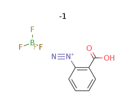 Molecular Structure of 14783-89-2 (Benzenediazonium, 2-carboxy-, tetrafluoroborate(1-))