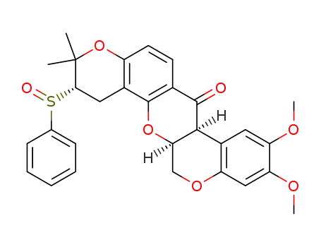(6aS,12aS,5'S)-5'-phenylsulfinyl-4',5'-dihydrodeguelin
