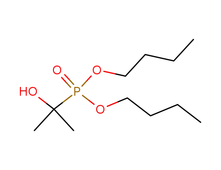 Molecular Structure of 109632-36-2 (Phosphonic acid, (1-hydroxy-1-methylethyl)-, dibutyl ester)