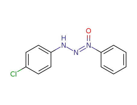 Molecular Structure of 25965-33-7 (1-Triazene, 3-(4-chlorophenyl)-1-phenyl-, 1-oxide)