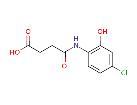 Molecular Structure of 81576-13-8 (N-(4-chloro-2-hydroxyphenyl)succinamic acid)