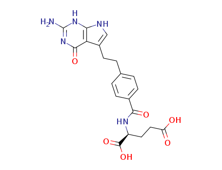 N-[4-[2-(2-Amino-4,7-dihydro-4-oxo-1H-pyrrolo[2,3-d]pyrimidin-5-yl)ethyl]benzoyl]-L-glutamic acid disodium salt