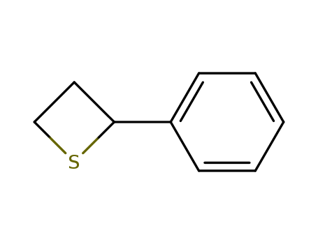 Molecular Structure of 29938-41-8 (Thietane, 2-phenyl-)