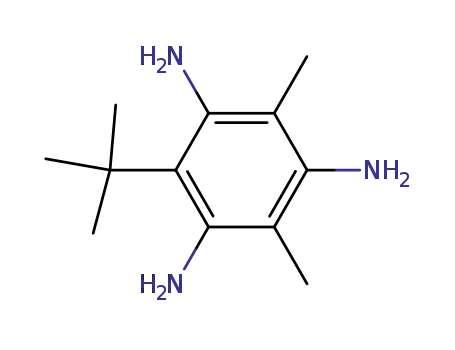 1-tert-butyl-3,5-dimethyl-2,4,6-triaminobenzene