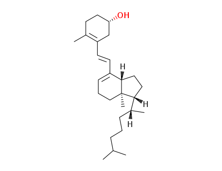 (3beta,6E)-9,10-secocholesta-5(10),6,8-trien-3-ol