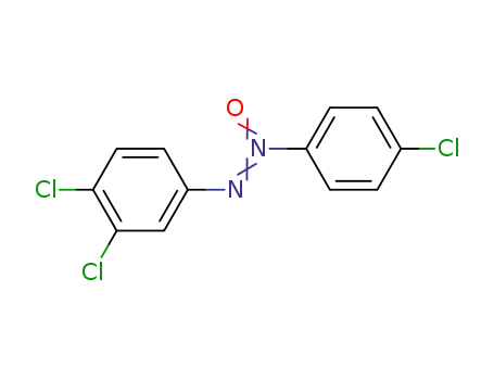 Molecular Structure of 126614-96-8 (3,4,4'-Trichloroazoxybenzene)