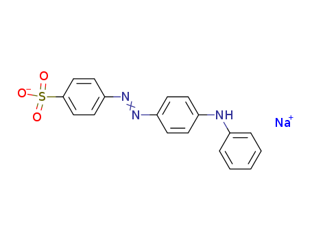 Benzenesulfonic acid,4-[2-[4-(phenylamino)phenyl]diazenyl]-, sodium salt (1:1)