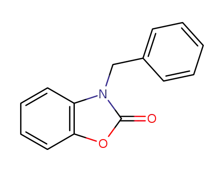 Molecular Structure of 40888-03-7 (2(3H)-Benzoxazolone, 3-(phenylmethyl)-)
