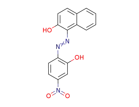 Molecular Structure of 6434-57-7 (1-[(2-hydroxy-4-nitrophenyl)azo]-2-naphthol)