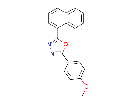 2-(4-メトキシフェニル)-5-(1-ナフチル)-1,3,4-オキサジアゾール