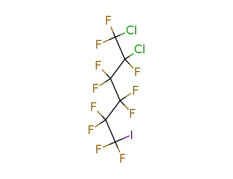 Molecular Structure of 812-52-2 (1,2-dichloro-1<i>H</i>,2<i>H</i>,6<i>H</i>-undecafluoro-6-iodo-hexane)