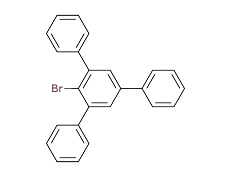 Molecular Structure of 10368-73-7 (2-BroMo-1,3,5-triphenylbenzene)