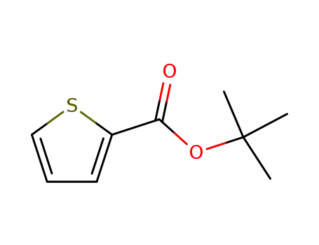 Molecular Structure of 939-62-8 (tert-butyl thiophene-2-carboxylate)