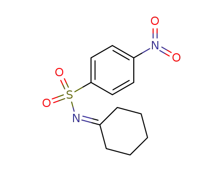 N-<4-Nitro-benzol-sulfonyl>-cyclohexanimin