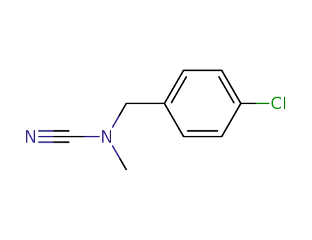 (4-chloro-benzyl)-methyl-carbamonitrile