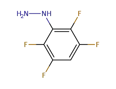 Molecular Structure of 653-11-2 (2,3,5,6-TETRAFLUOROPHENYLHYDRAZINE)