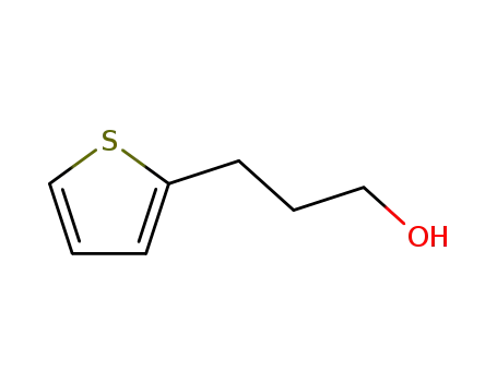 Molecular Structure of 19498-72-7 (3-(2-Thienyl)-1-propanol)