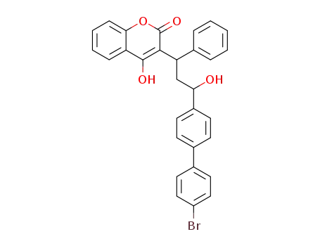 Molecular Structure of 28772-56-7 (Bromadiolone)