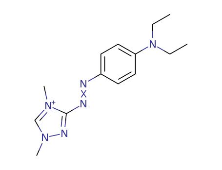 3-((4-(Diethylamino)phenyl)azo)-1,4-dimethyl-1H-1,2,4-triazolium