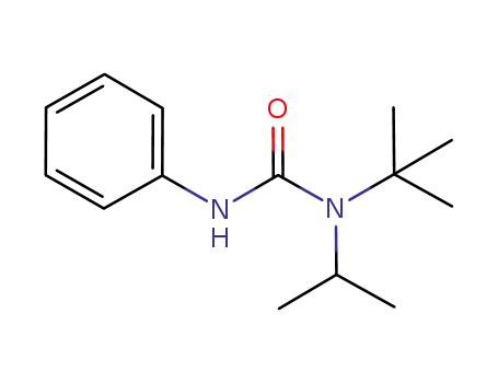 Molecular Structure of 1202047-19-5 (1-tert-butyl-1-isopropyl-3-phenylurea)
