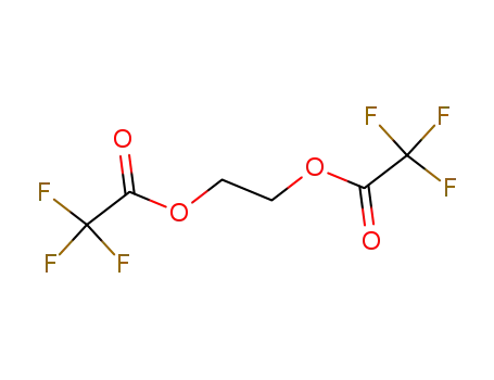 Molecular Structure of 2613-44-7 (Bis(trifluoroacetic acid)ethylene ester)