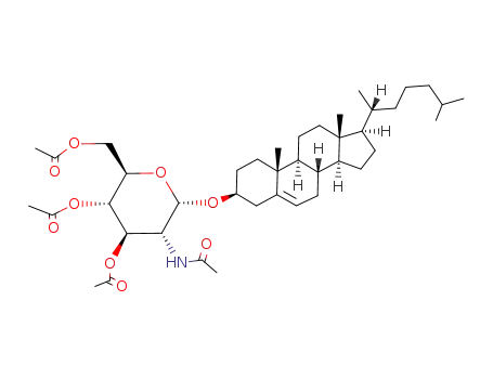 cholesteryl 2-acetamido-3,4,6-tri-O-acetyl-2-deoxy-α-D-glucopyranoside