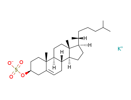 Cholest-5-en-3-ol (3b)-, 3-(hydrogen sulfate),potassium salt (1:1)
