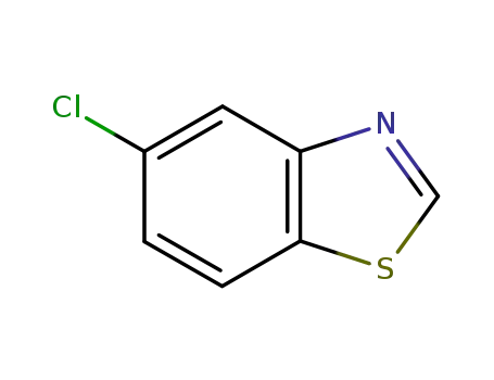 Molecular Structure of 2786-51-8 (5-CHLOROBENZOTHIAZOLE)