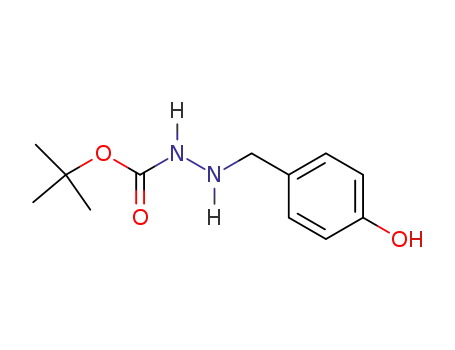 N-t-butoxycarbonyl-N'-4-hydroxybenzyl hydrazine