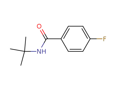 Molecular Structure of 49834-29-9 (N-t-butyl-4-fluorobenzamide)