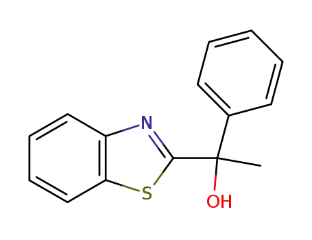 2-Benzothiazolemethanol, a-methyl-a-phenyl-