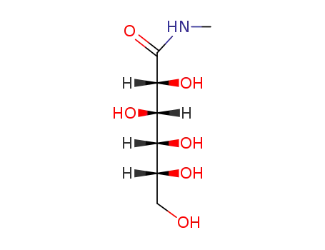 Molecular Structure of 24758-59-6 (N-methyl-D-gluconamide)