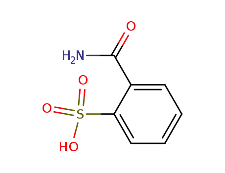 Molecular Structure of 41363-39-7 (2-carboxamidebenzenesulfonic acid)
