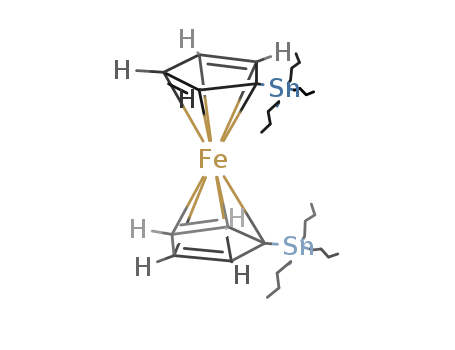 Ferrocene,1,1'-bis(tributylstannyl)-