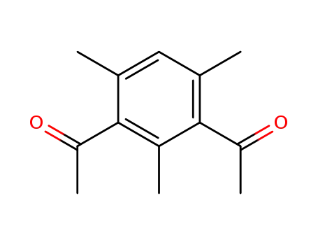 Molecular Structure of 15517-57-4 (Ethanone,1,1'-(2,4,6-trimethyl-1,3-phenylene)bis- (9CI))