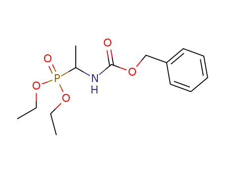 Carbamic acid, [1-(diethoxyphosphinyl)ethyl]-, phenylmethyl ester