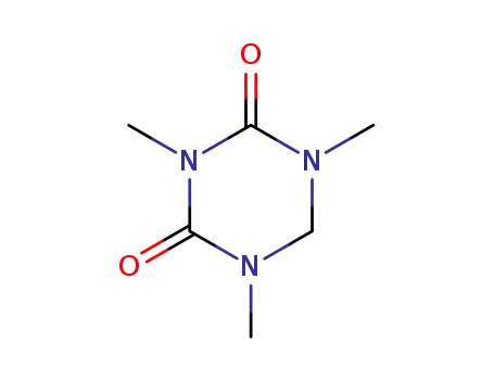 Molecular Structure of 41221-01-6 (1,3,5-trimethyl-1,3,5-triazinane-2,4-dione)