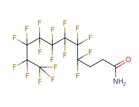 Molecular Structure of 126065-69-8 (Undecanamide,
4,4,5,5,6,6,7,7,8,8,9,9,10,10,11,11,11-heptadecafluoro-)