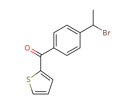 Methanone,[4-(1-bromoethyl)phenyl]-2-thienyl-