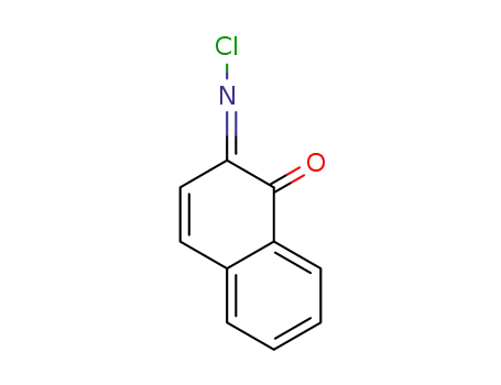Molecular Structure of 120626-07-5 (N-chloro-1,2-naphthoquinone 2-imine)