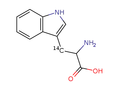 <side-chain 3-14C> DL-tryptophan
