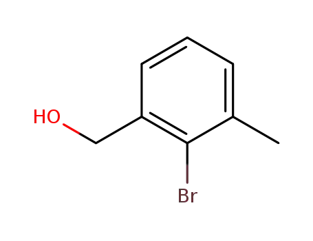 Molecular Structure of 168886-97-3 ((2-Bromo-3-methylphenyl)methanol)