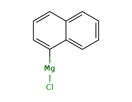 Molecular Structure of 90767-34-3 (Magnesium, chloro-1-naphthalenyl-)