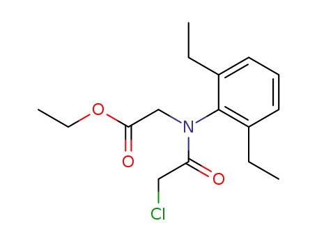 Molecular Structure of 38727-55-8 (DIETHATYL ETHYL)